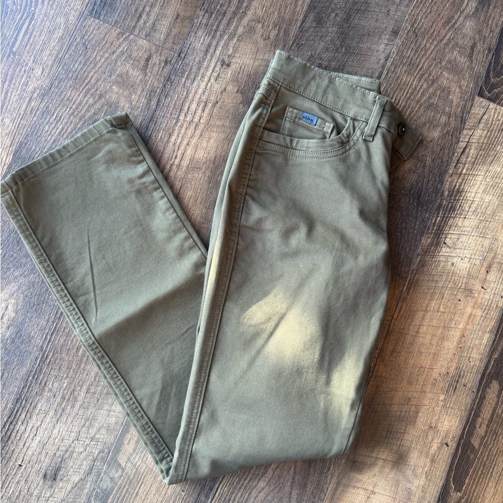 Kuhl Olive Straight Leg Pants